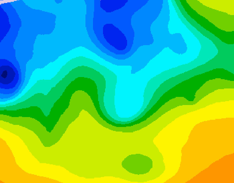 GDPS 500 millibar geopotential height 168 hour forecast chart for Canada based on 2026/10/30 0000Z data