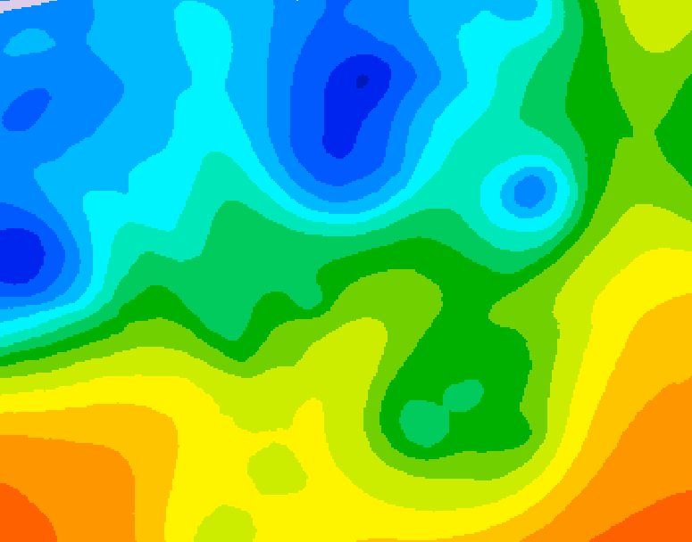 GDPS 500 millibar geopotential height 210 hour forecast chart for Canada based on 2026/10/30 0000Z data