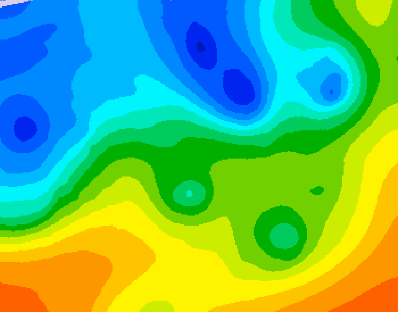 GDPS 500 millibar geopotential height 234 hour forecast chart for Canada based on 2026/10/30 0000Z data