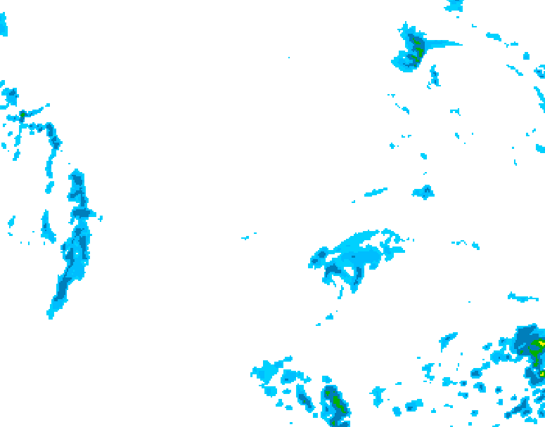 GDPS precipitation 144 hour forecast chart for Canada based on 2026/10/30 0000Z data