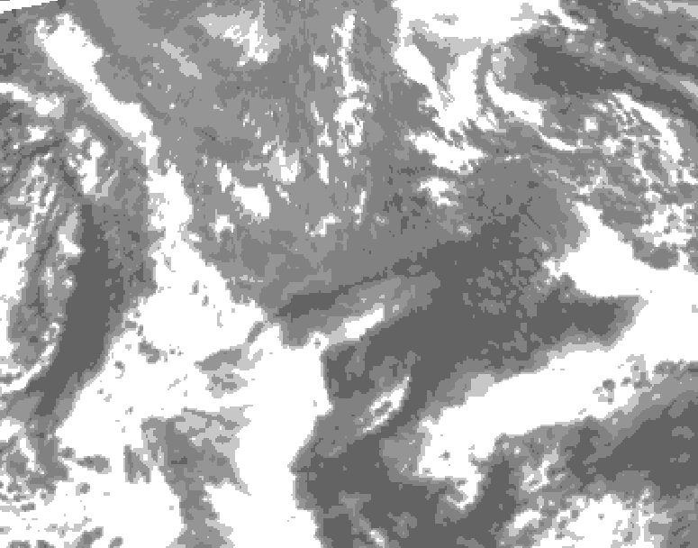 GDPS total cloud 138 hour forecast chart for Canada based on 2026/10/30 0000Z data