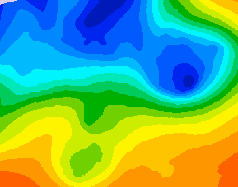 GDPS 500 millibar geopotential height 066 hour forecast chart for Canada based on 2026/10/31 0000Z data