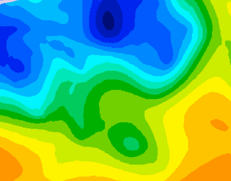 GDPS 500 millibar geopotential height 162 hour forecast chart for Canada based on 2026/10/31 0000Z data