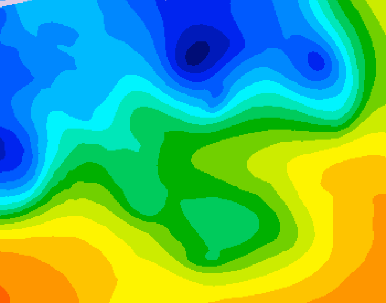 GDPS 500 millibar geopotential height 186 hour forecast chart for Canada based on 2026/10/31 0000Z data