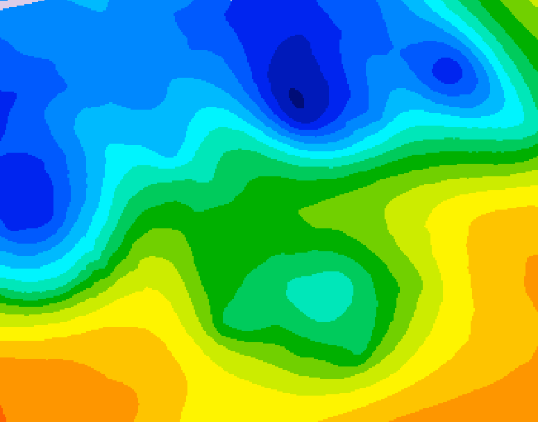GDPS 500 millibar geopotential height 198 hour forecast chart for Canada based on 2026/10/31 0000Z data