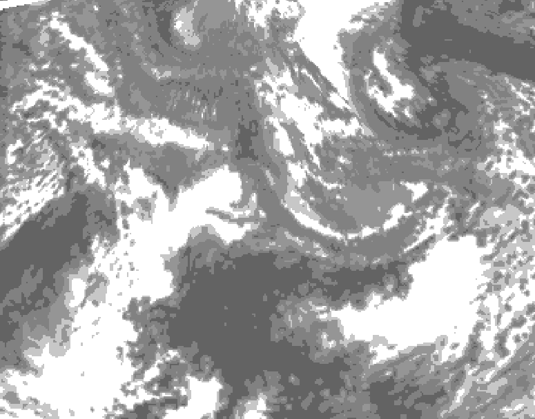 GDPS total cloud 060 hour forecast chart for Canada based on 2026/10/31 0000Z data