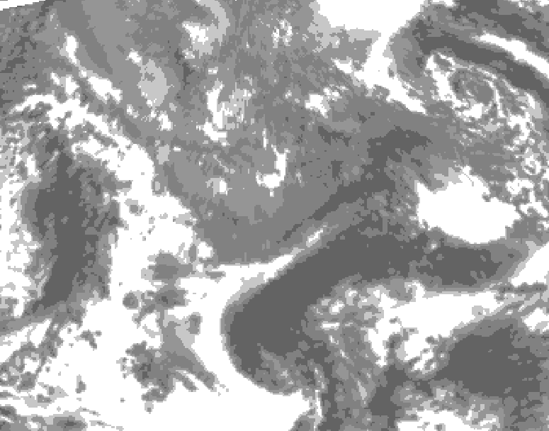 GDPS total cloud 114 hour forecast chart for Canada based on 2026/10/31 0000Z data