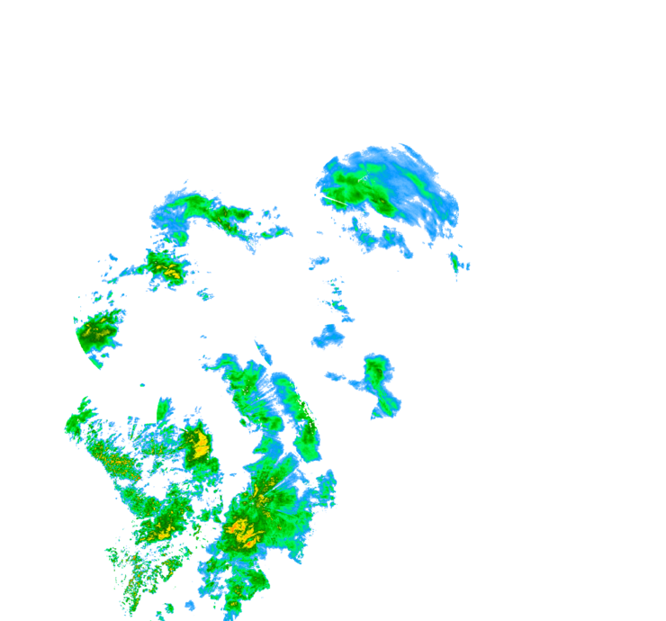 Weather radar data valid at 2025/12/15 16:12 UTC