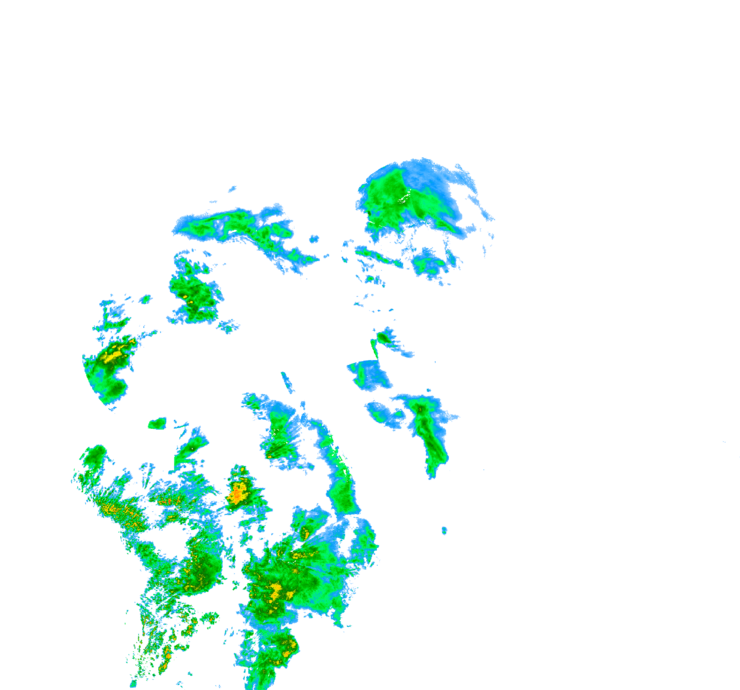 Weather radar data valid at 2025/12/15 16:48 UTC