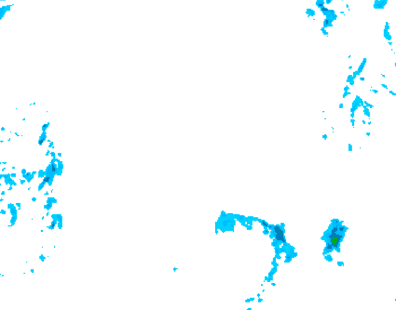GDPS precipitation 150 hour forecast chart for Canada based on 2026/02/15 0000Z data