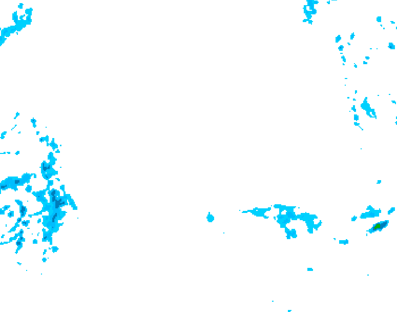 GDPS precipitation 162 hour forecast chart for Canada based on 2026/02/15 0000Z data