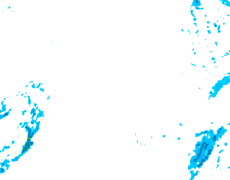 GDPS precipitation 198 hour forecast chart for Canada based on 2026/02/15 0000Z data