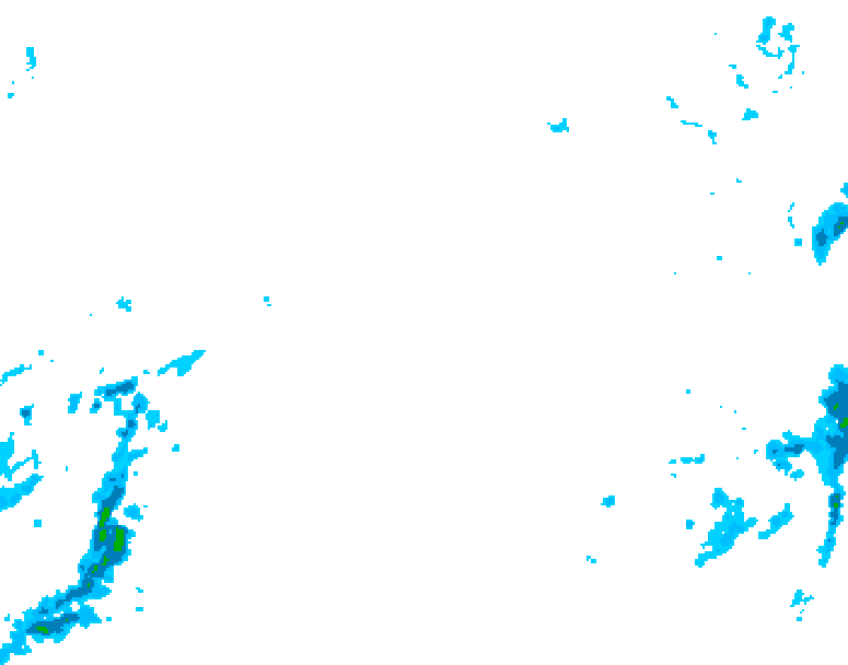 GDPS precipitation 210 hour forecast chart for Canada based on 2026/02/15 0000Z data