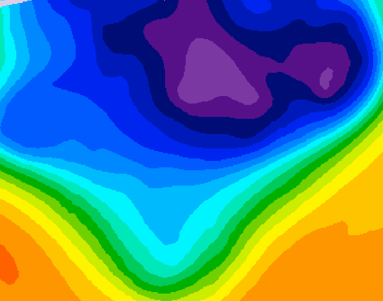 GDPS 500 millibar geopotential height 174 hour forecast chart for Canada based on 2026/03/04 1200Z data