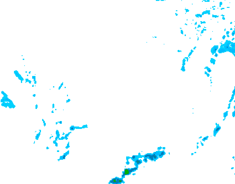 GDPS precipitation 018 hour forecast chart for Canada based on 2026/03/04 1200Z data