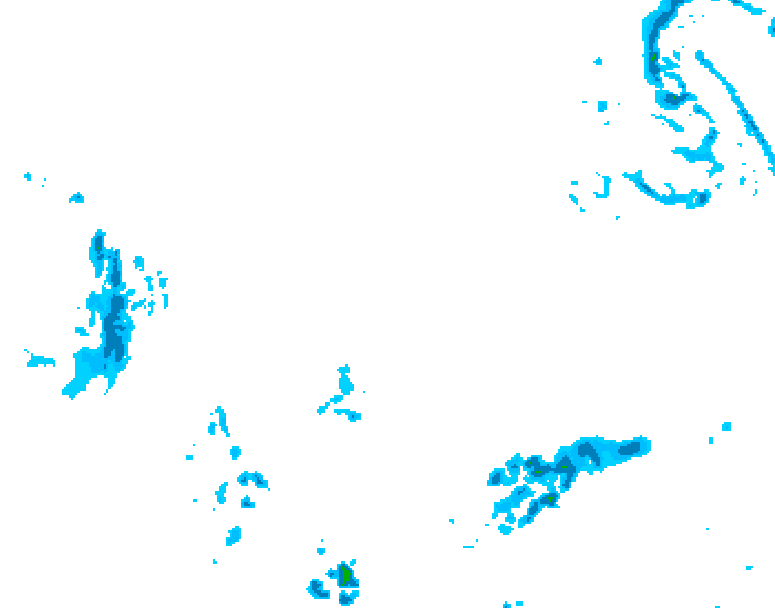 GDPS precipitation 036 hour forecast chart for Canada based on 2026/03/04 1200Z data