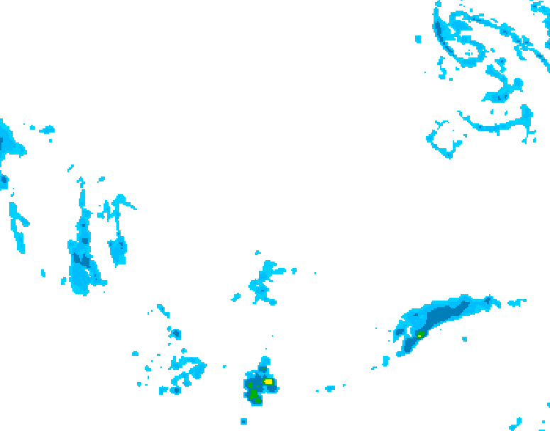GDPS precipitation 042 hour forecast chart for Canada based on 2026/03/04 1200Z data