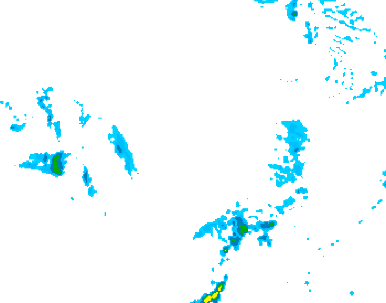 GDPS precipitation 072 hour forecast chart for Canada based on 2026/03/04 1200Z data