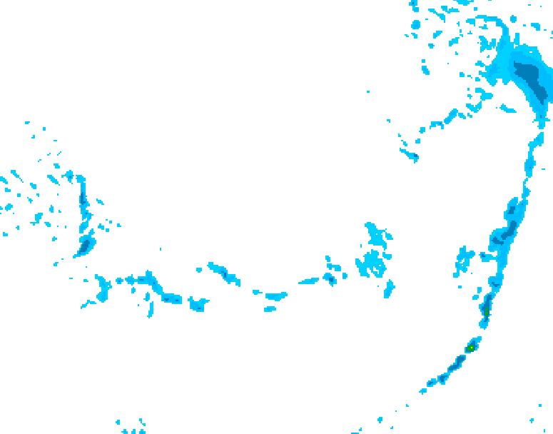 GDPS precipitation 108 hour forecast chart for Canada based on 2026/03/04 1200Z data