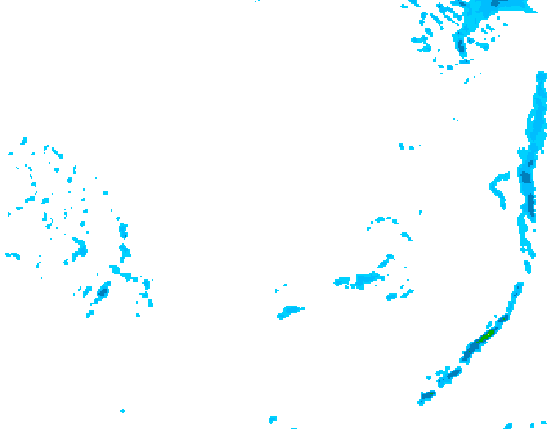 GDPS precipitation 120 hour forecast chart for Canada based on 2026/03/04 1200Z data