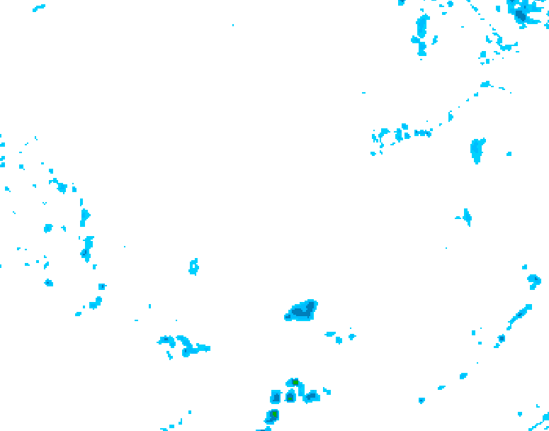 GDPS precipitation 150 hour forecast chart for Canada based on 2026/03/04 1200Z data