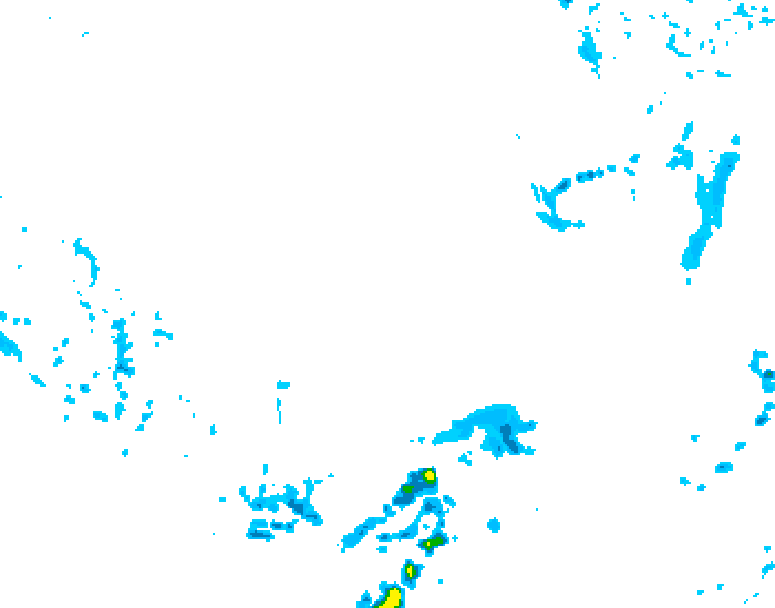 GDPS precipitation 156 hour forecast chart for Canada based on 2026/03/04 1200Z data