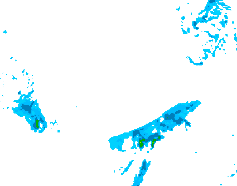 GDPS precipitation 174 hour forecast chart for Canada based on 2026/03/04 1200Z data
