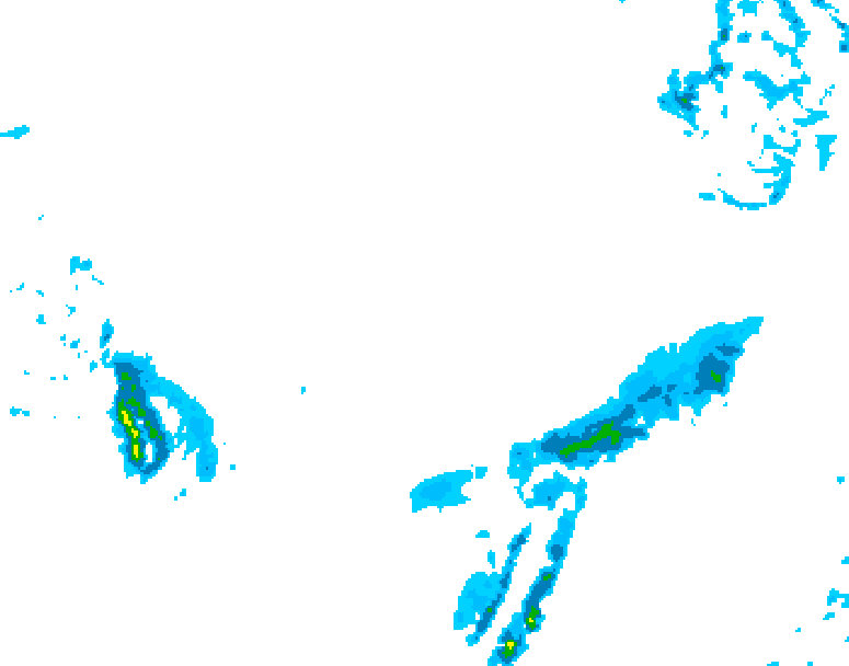 GDPS precipitation 180 hour forecast chart for Canada based on 2026/03/04 1200Z data
