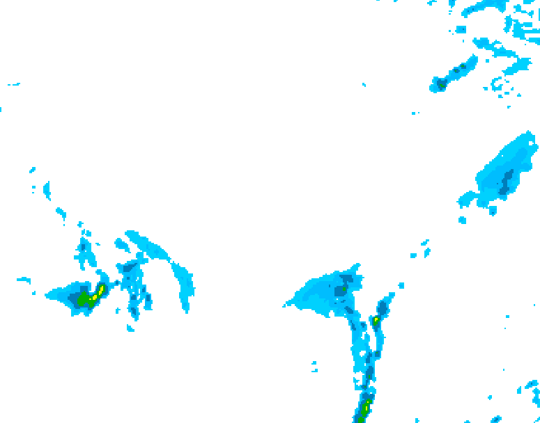 GDPS precipitation 192 hour forecast chart for Canada based on 2026/03/04 1200Z data