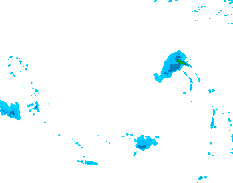 GDPS precipitation 228 hour forecast chart for Canada based on 2026/03/04 1200Z data