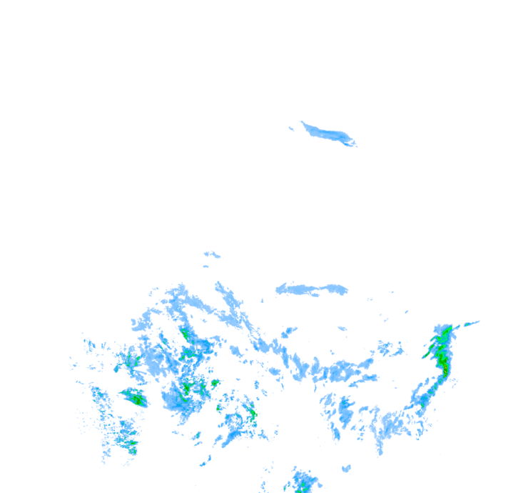 Weather radar data valid at 2026/06/09 14:42 UTC