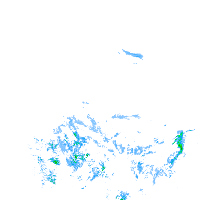 Weather radar data valid at 2026/06/09 14:54 UTC