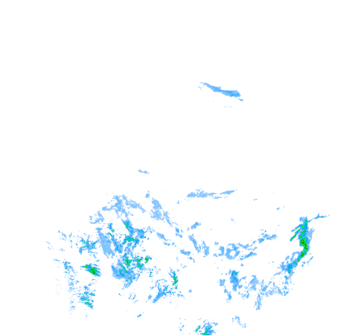 Weather radar data valid at 2026/06/09 15:06 UTC