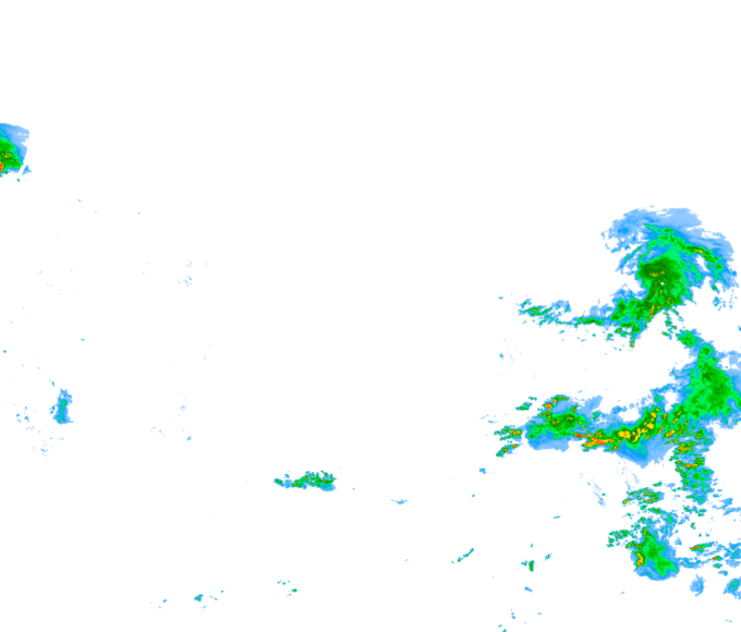 Weather radar data valid at 2026/07/18 12:36 UTC