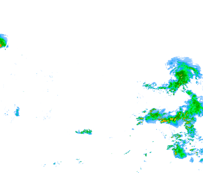 Weather radar data valid at 2026/07/18 12:42 UTC