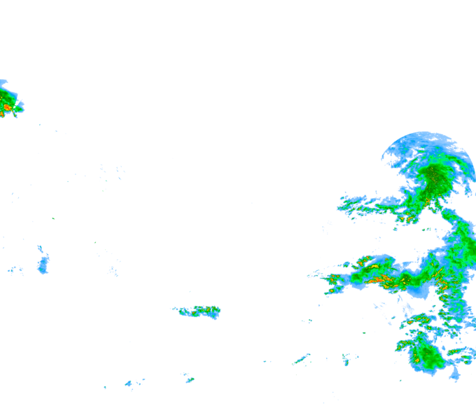 Weather radar data valid at 2026/07/18 13:12 UTC
