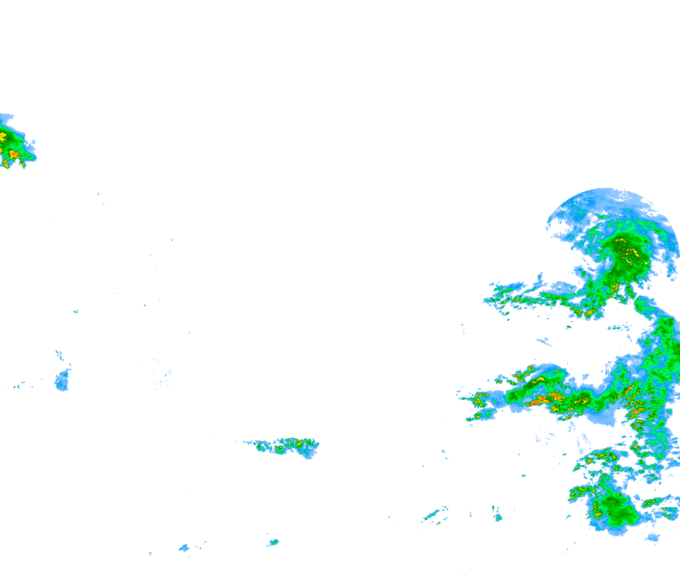 Weather radar data valid at 2026/07/18 13:24 UTC