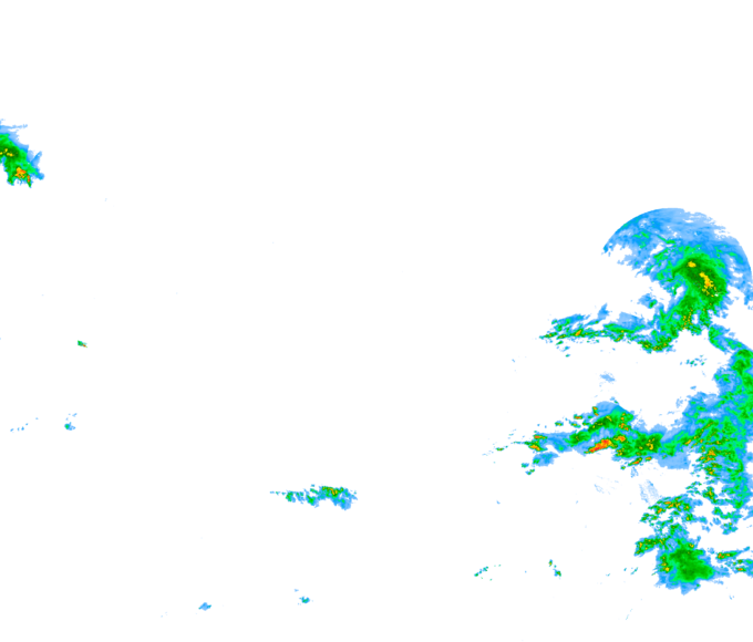 Weather radar data valid at 2026/07/18 13:42 UTC
