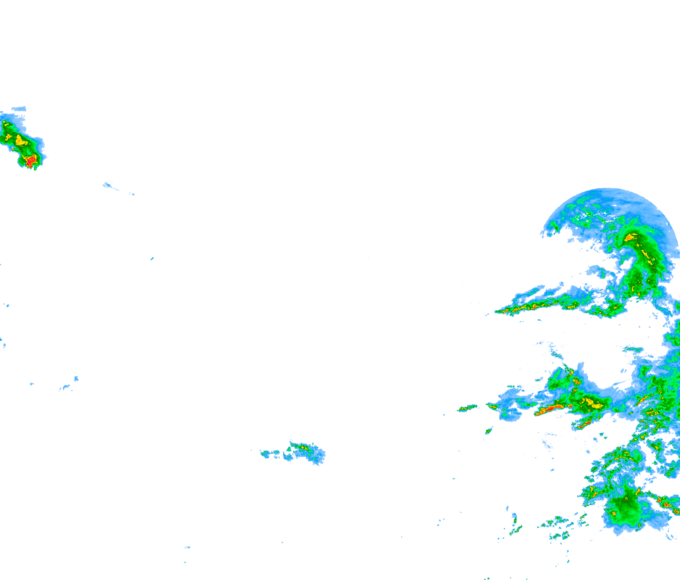 Weather radar data valid at 2026/07/18 14:24 UTC