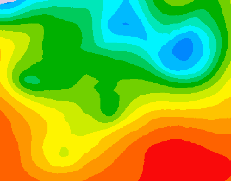 GDPS 500 millibar geopotential height 228 hour forecast chart for Canada based on 2026/09/01 0000Z data