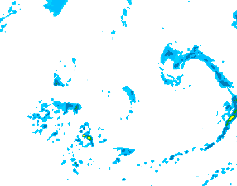 GDPS precipitation 240 hour forecast chart for Canada based on 2026/09/02 0000Z data