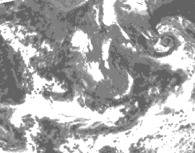 GDPS total cloud 192 hour forecast chart for Canada based on 2026/09/02 1200Z data
