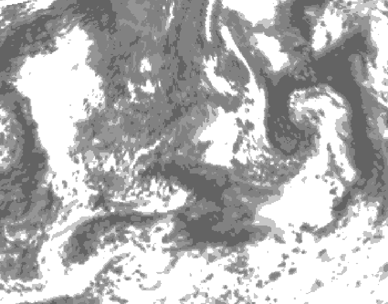 GDPS total cloud 228 hour forecast chart for Canada based on 2026/09/02 1200Z data