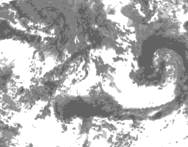 GDPS total cloud 204 hour forecast chart for Canada based on 2026/09/03 1200Z data