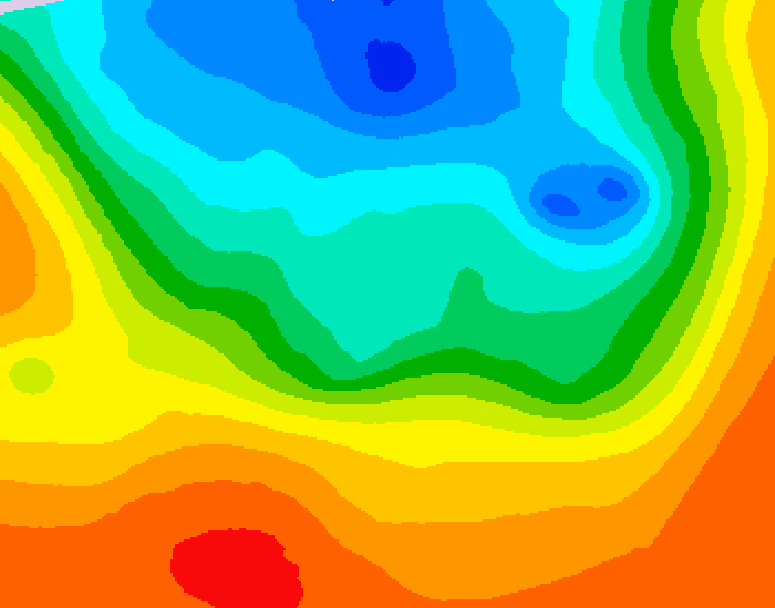 GDPS 500 millibar geopotential height 180 hour forecast chart for Canada based on 2026/09/04 1200Z data