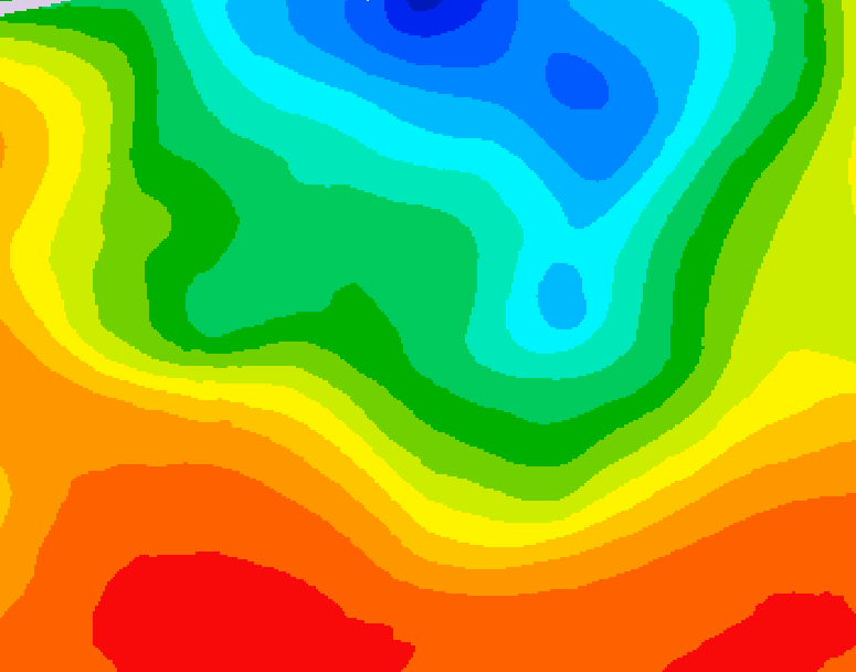 GDPS 500 millibar geopotential height 120 hour forecast chart for Canada based on 2026/09/05 1200Z data