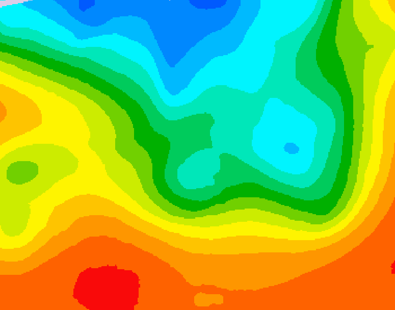 GDPS 500 millibar geopotential height 156 hour forecast chart for Canada based on 2026/09/05 1200Z data