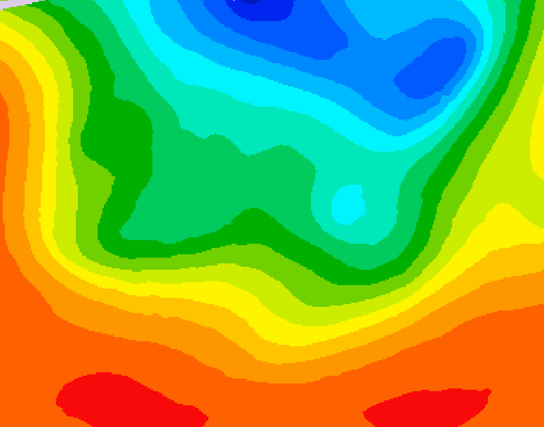 GDPS 500 millibar geopotential height 072 hour forecast chart for Canada based on 2026/09/07 1200Z data