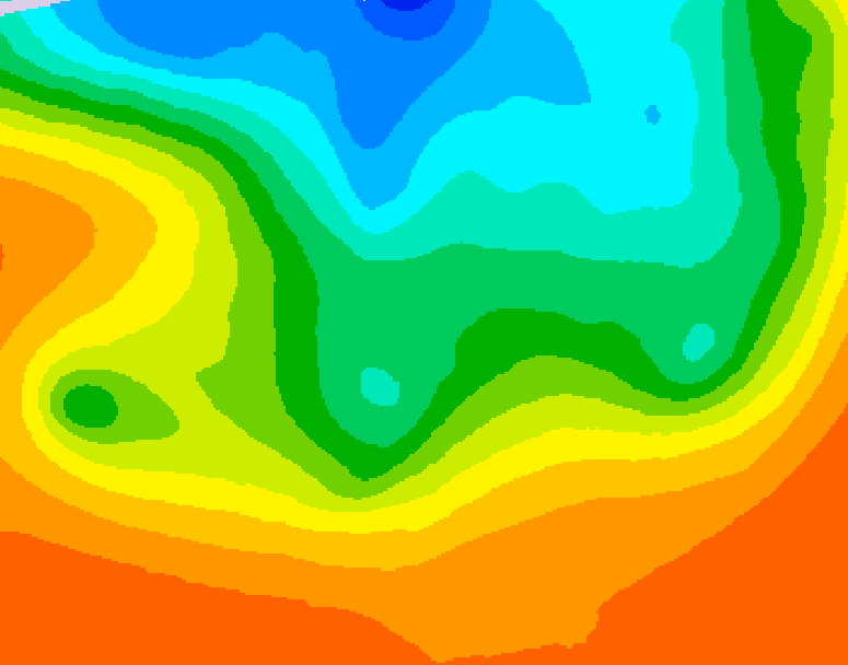 GDPS 500 millibar geopotential height 108 hour forecast chart for Canada based on 2026/09/07 1200Z data