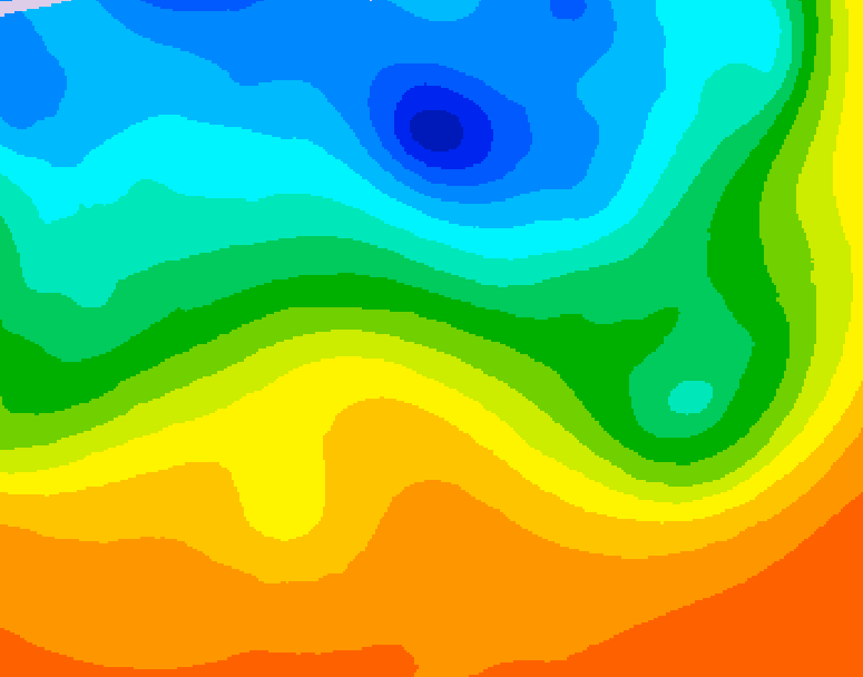 GDPS 500 millibar geopotential height 228 hour forecast chart for Canada based on 2026/09/11 1200Z data